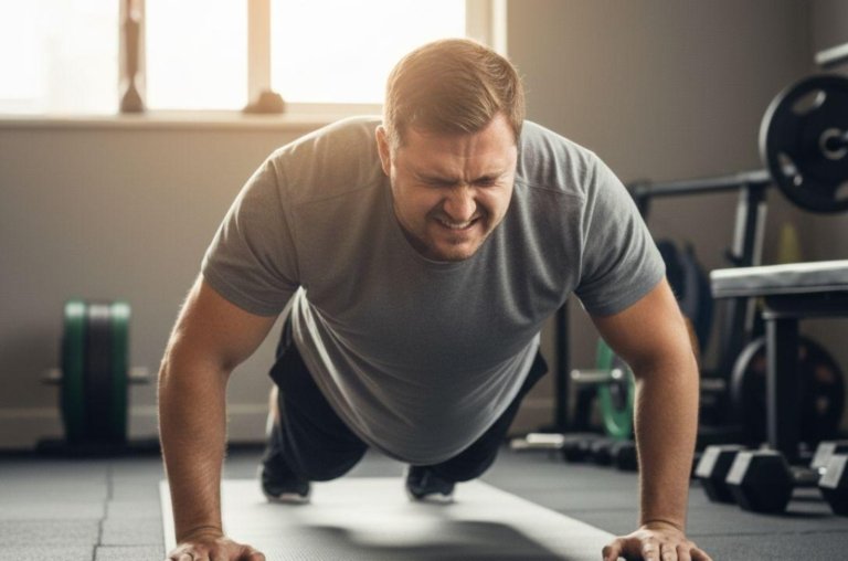 1 em cada 3 adultos não consegue fazer cinco flexões seguidas