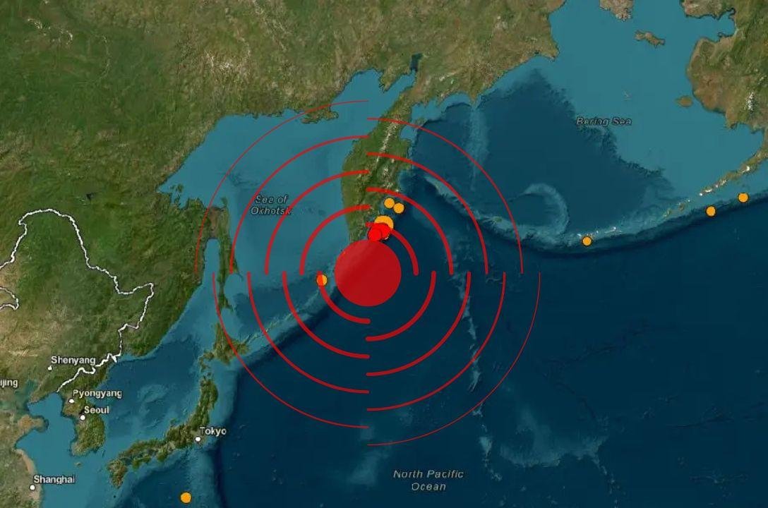 Alerta de tsunami é disparado após mega terremoto na Rússia