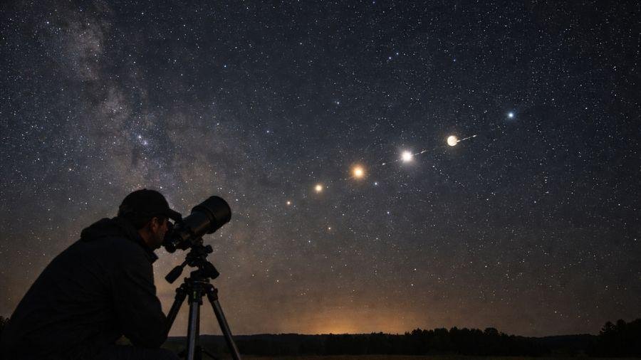 Alinhamento de 6 planetas no dia 28 poderá ser visto no Brasil?