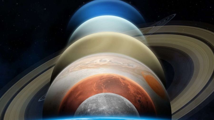 O alinhamento planet&aacute;rio n&atilde;o &eacute; um encontro real no espa&ccedil;o, mas um efeito visual causado pela posi&ccedil;&atilde;o da Terra