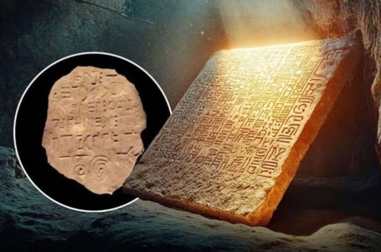 Arqueólogos encontram tábua com idioma nunca antes visto