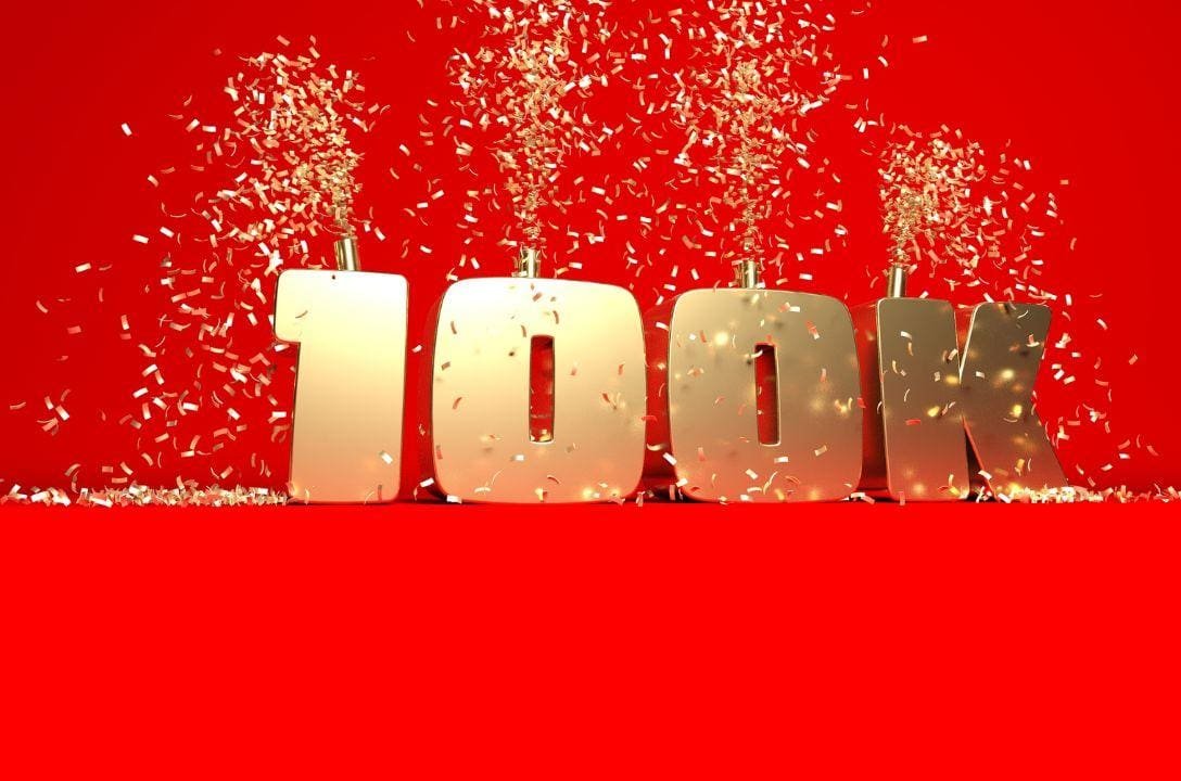 Atingimos 100 mil seguidores no Instagram! E não para por aí..