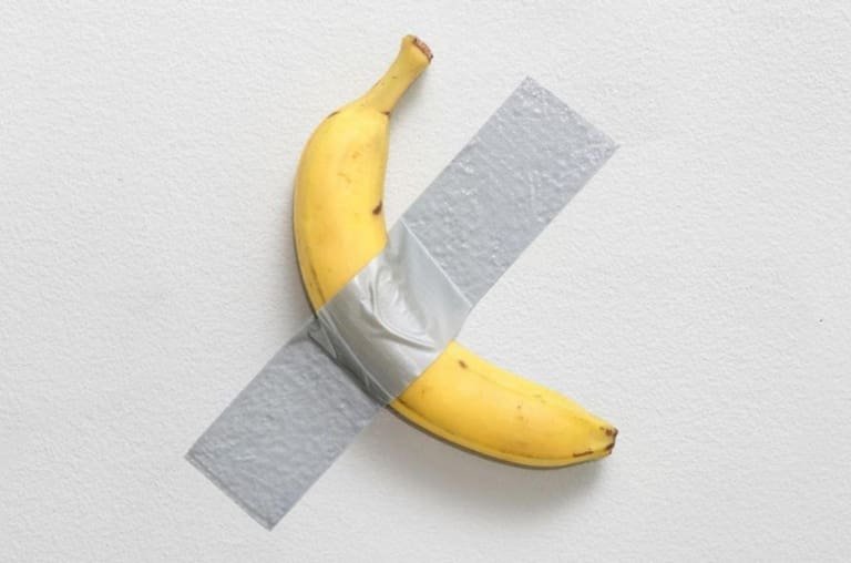 Banana de milhões - Obra de arte ou apenas um meme muito caro?