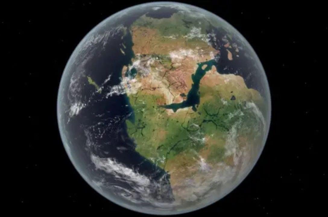 Brasil fará parte de novo supercontinente do planeta Terra