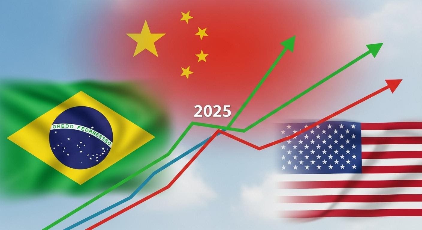 Brasil já vende mais para a China do que para os EUA em 2025