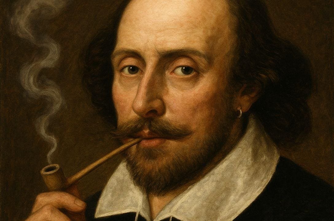 Cachimbos com cann4bis foram achados na casa de Shakespeare