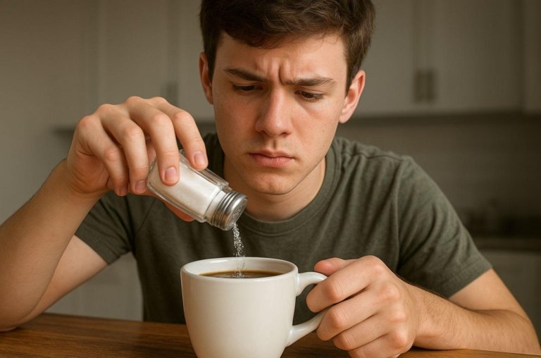 Café com sal? O truque viral que está conquistando o TikTok