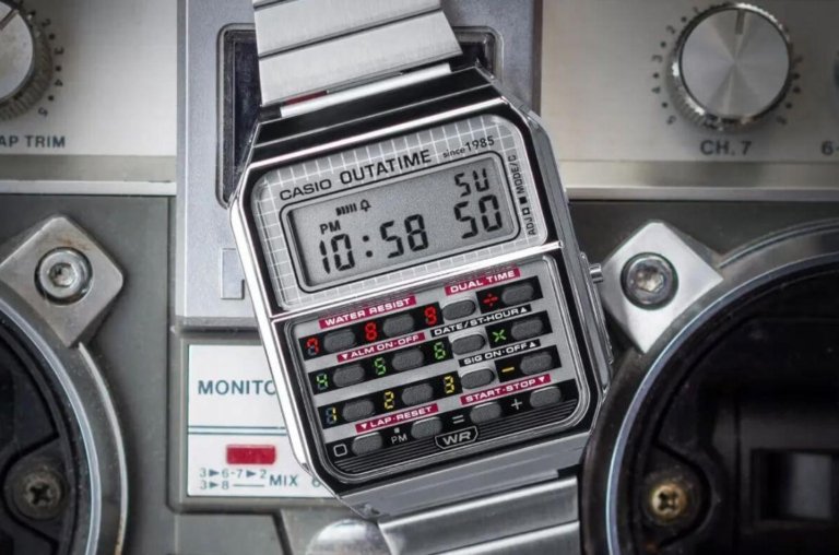 Casio homenageia De Volta para o Futuro com edição especial