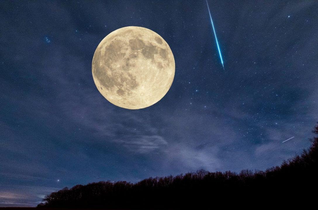 Céu de dezembro tem superlua e duas chuvas de meteoros