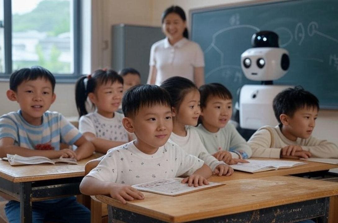 China ensina IA para crianças de 6 anos. O futuro já começou!