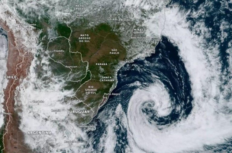 Ciclone vai mudar o clima no Brasil. Saiba como fica sua região