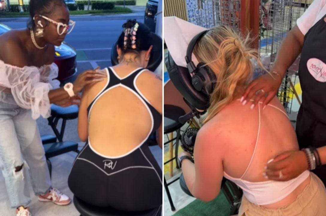 Coçar as costas virou negócio lucrativo em salão de Miami
