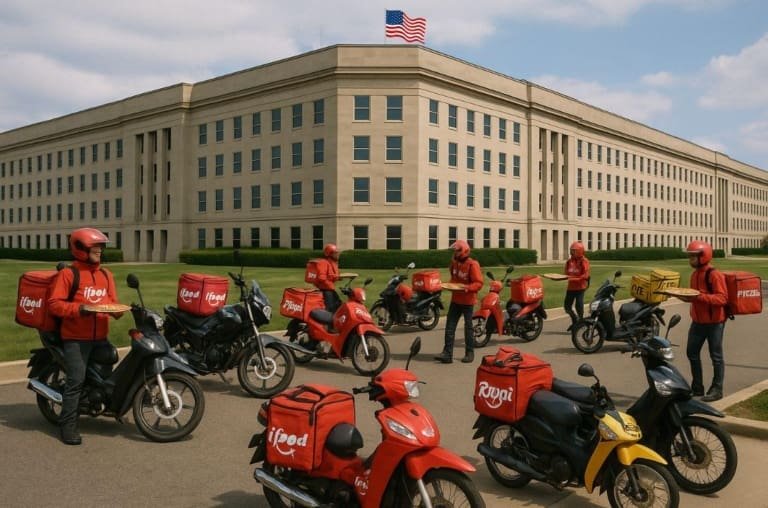 Conflito Israel x Irã começou com pedidos de pizza no Pentágono?