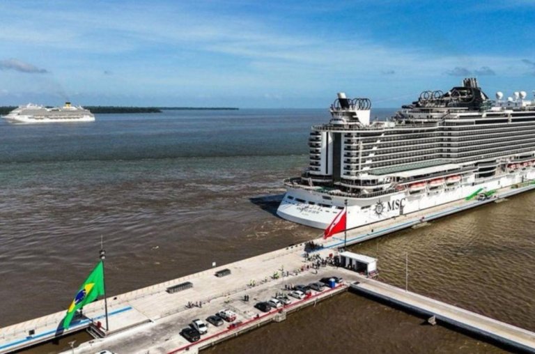 COP30 e o paradoxo dos navios que emitem toneladas de CO₂