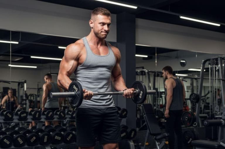 Dá para ganhar músculos com pesos leves e muitas repetições?