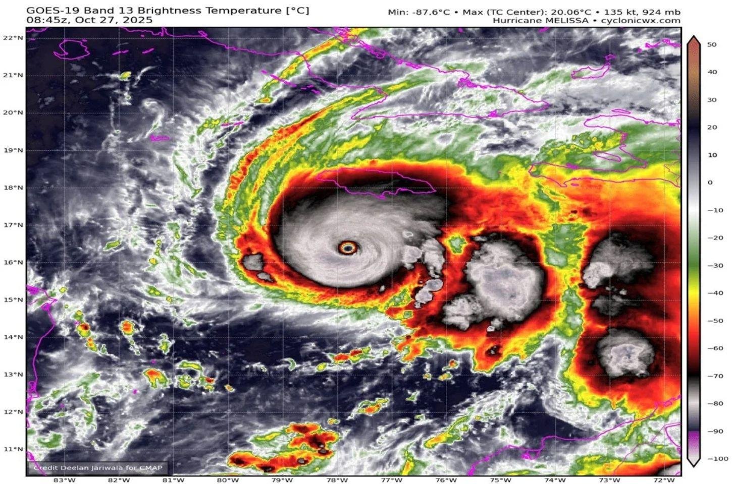 Entenda o poder destrutivo do furacão Melissa na Jamaica