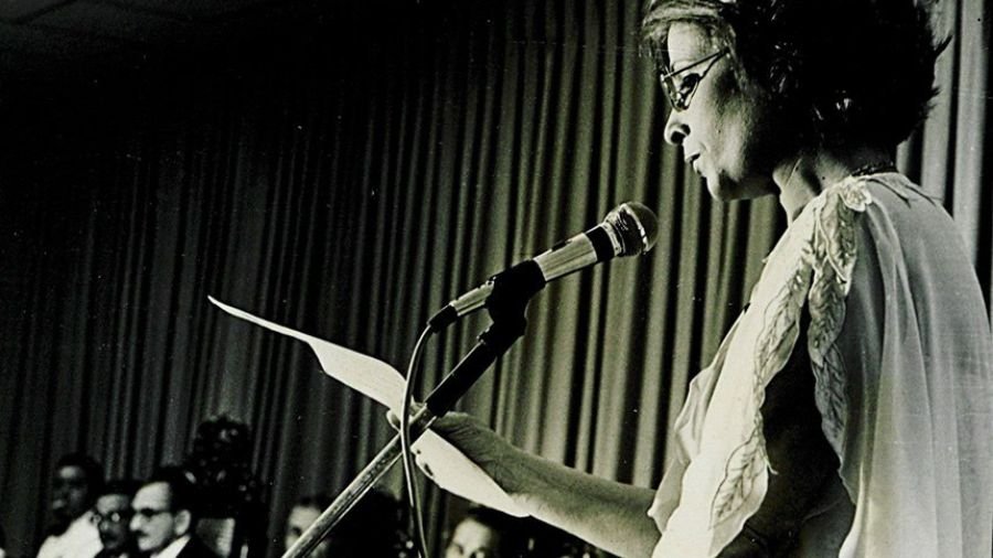 Eunice Michilles, a primeira senadora, tomou posse em 1979