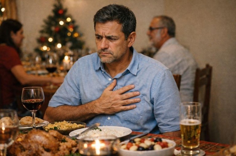 Excessos de fim de ano elevam risco de infarto em até 37%