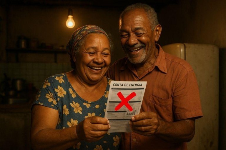 Idosos acima de 60 anos ganham direito à luz gratuita com nova lei
