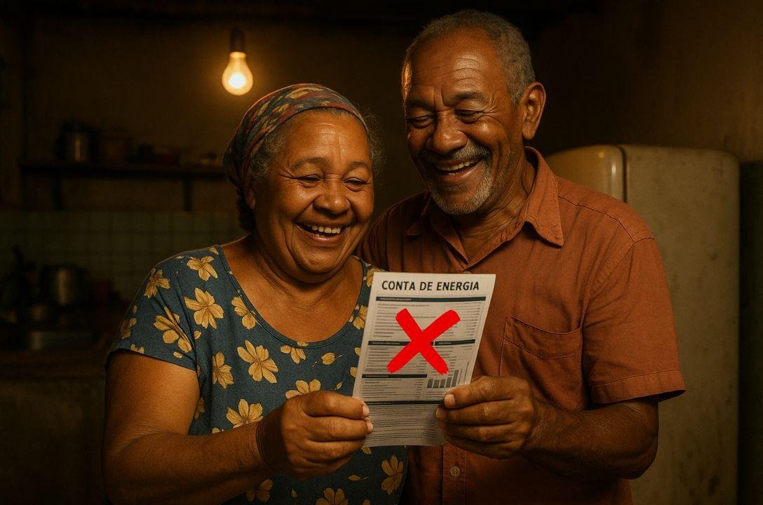 Idosos acima de 60 anos ganham direito à luz gratuita com nova lei