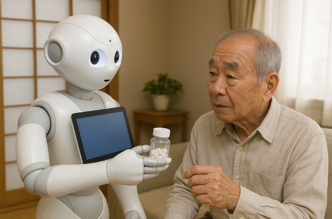 Japão enfrenta demência de idosos com robôs cuidadores