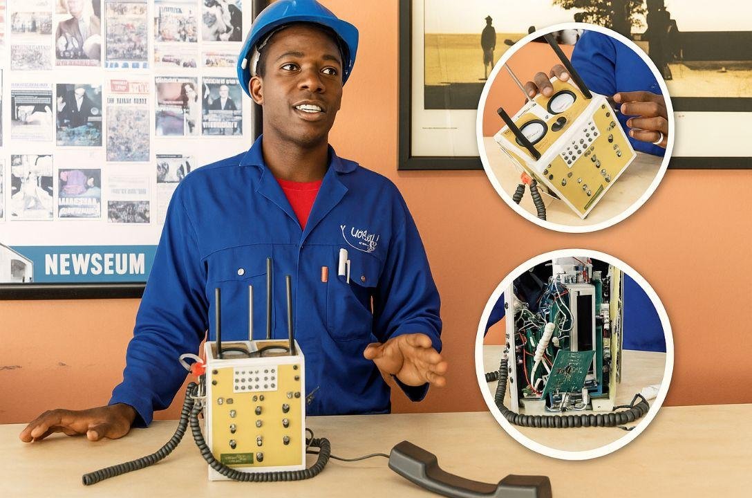 Jovem africano cria celular que funciona sem chip e sem crédito