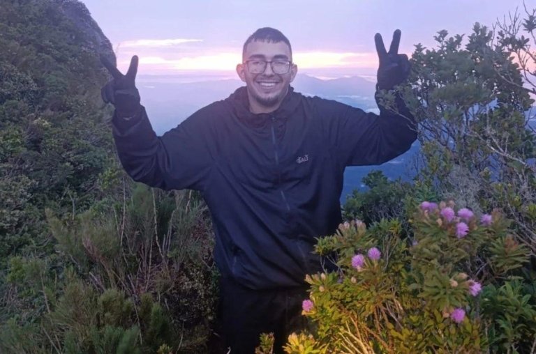 Jovem desaparecido no Pico Paraná é encontrado bem após 5 dias