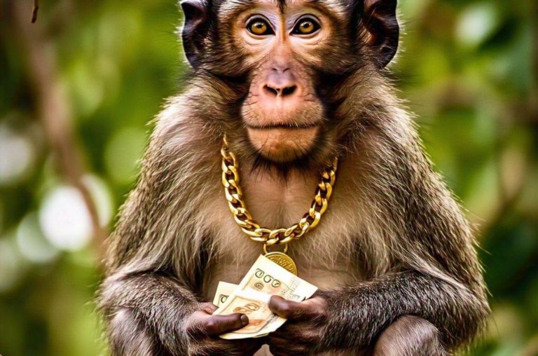 Macacos aprenderam a usar dinheiro, e o inesperado surgiu!