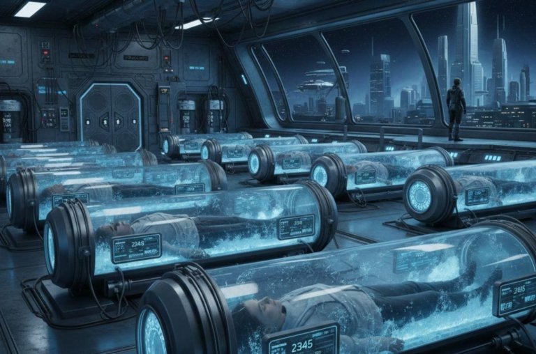 Mais de 600 pessoas estão congeladas aguardando voltar no futuro