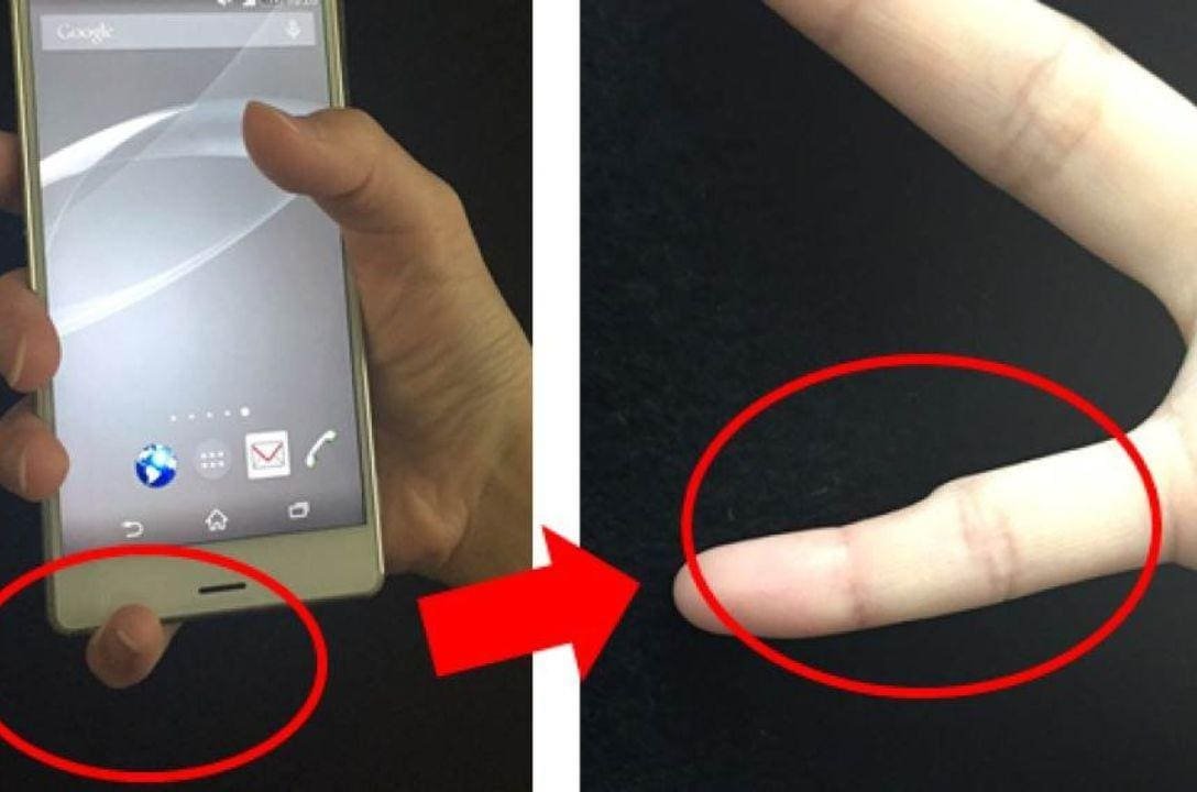 Mindinho de smartphone - Você tem dedo torto por usar celular