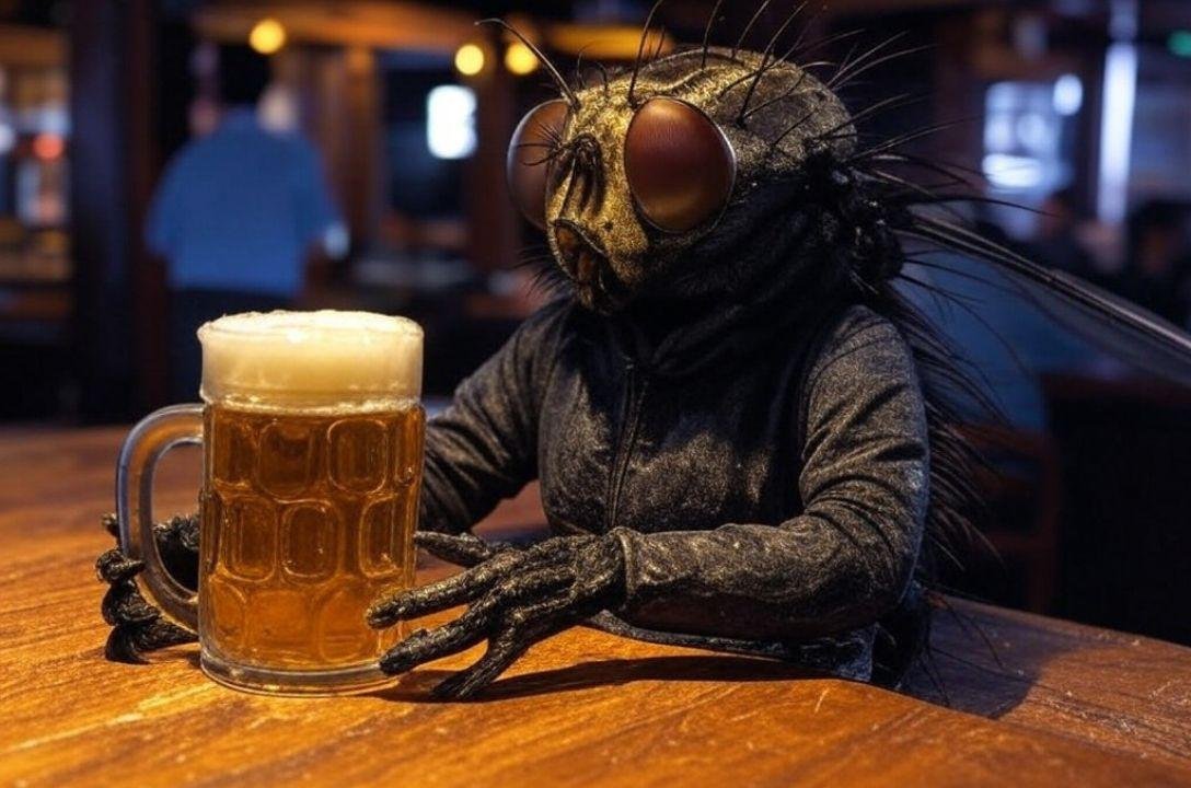 Moscas bêbadas ficam mais atraentes? A ciência explica!