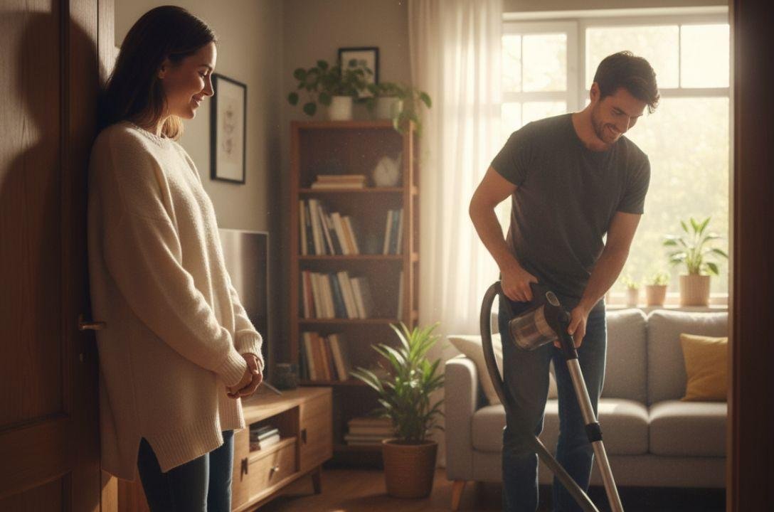 Mulheres acham homens que fazem tarefas domésticas mais atraentes