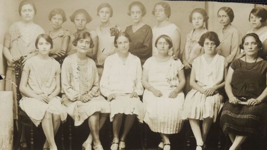 Integrantes do movimento sufragista do Rio Grande do Norte