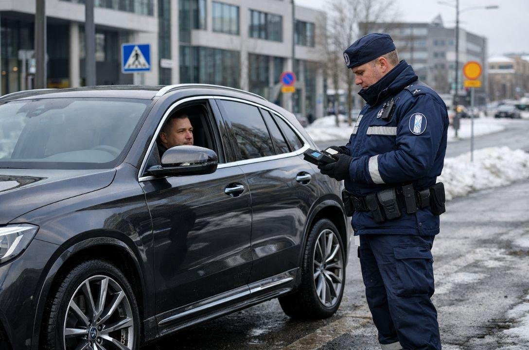 Na Finlândia, multas de trânsito são mais caras para ricos