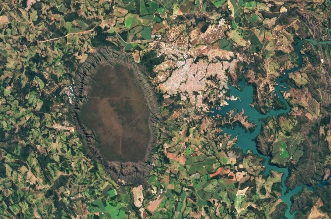 NASA posta foto de Caldas Novas e imagem intriga o mundo