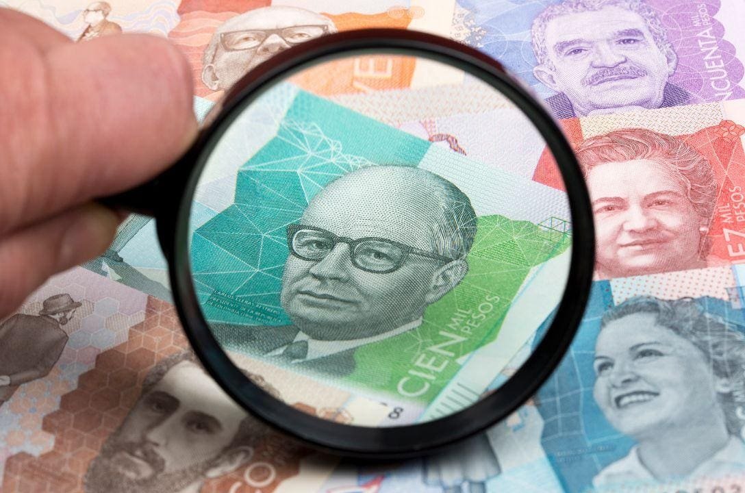 O peso colombiano foi a moeda mais forte do mundo em agosto