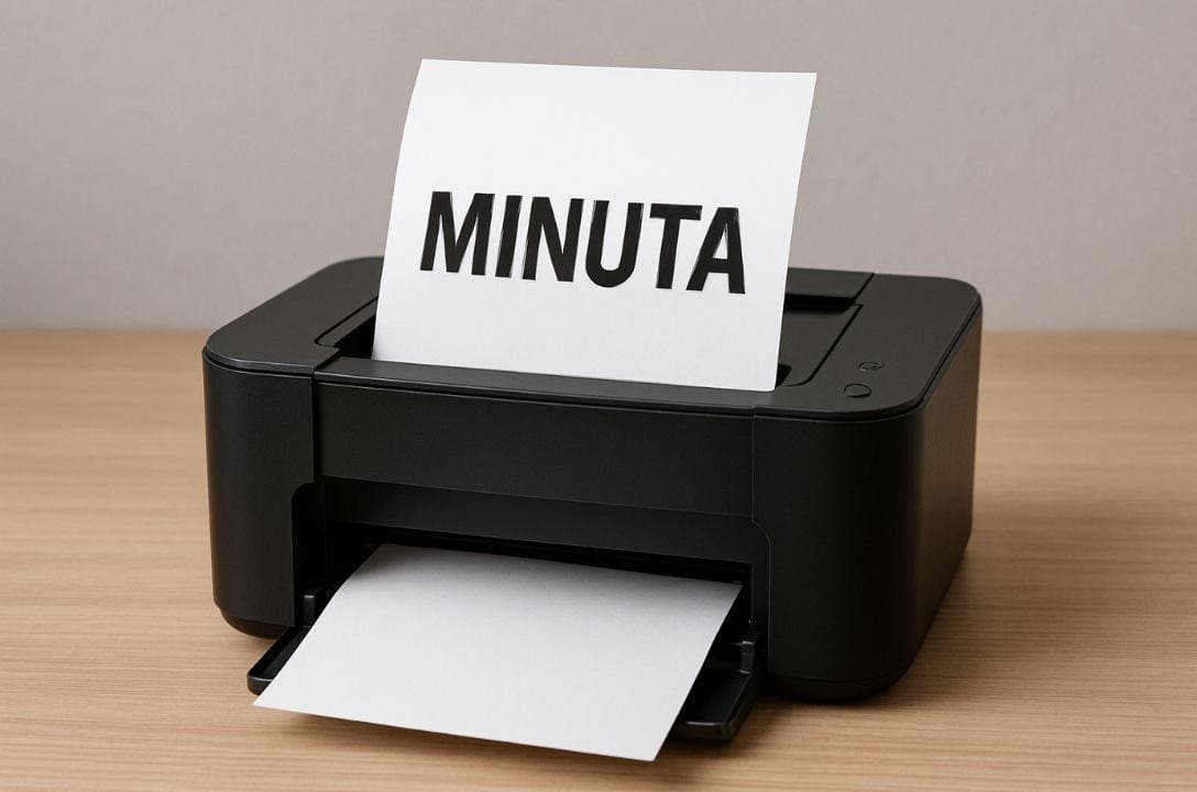 O que é uma minuta, afinal? Para que ela serve?