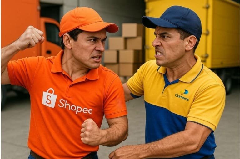 Os Correios querem acabar com a Shopee?