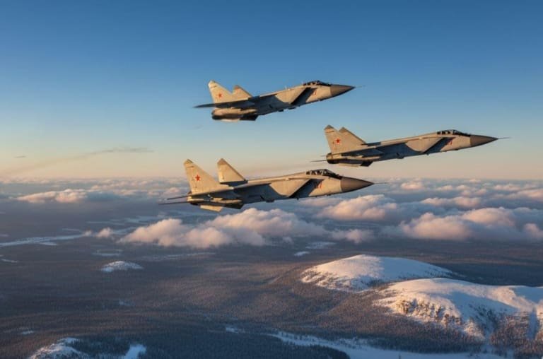 OTAN em alerta após caças russos invadirem espaço aéreo