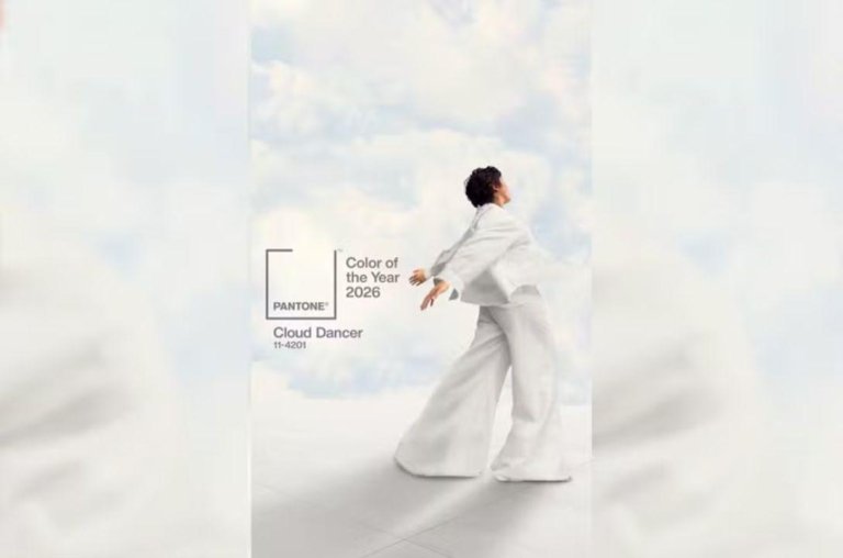 Pantone anuncia ‘Cloud Dancer’ como cor do ano de 2026