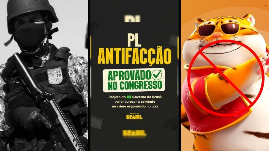 PL antifacção tem aumento de penas, mas sem taxação de bets