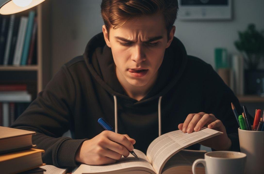 Por que colocamos a língua para fora quando nos concentramos?