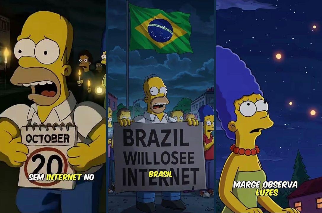 'Profecia' dos Simpsons sobre Brasil 20 de outubro é fake news