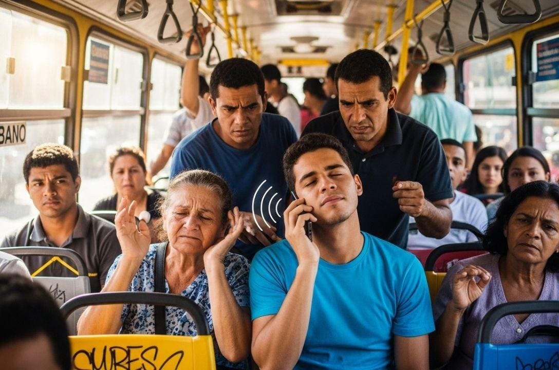 Quem ouvir música alta sem fones de ouvido poderá ser multado