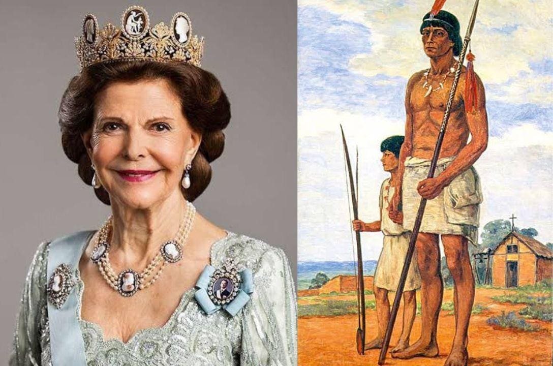 Rainha da Suécia Tem Laços com o Fundador de São Paulo?