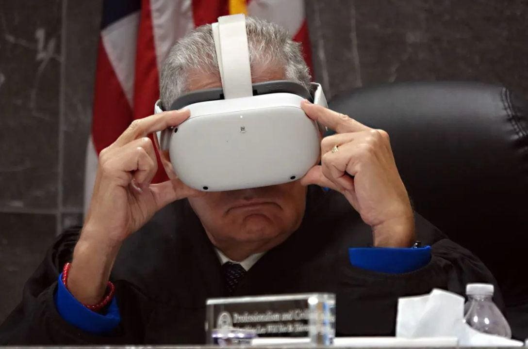 Realidade Virtual - O futuro dos julgamentos chegou