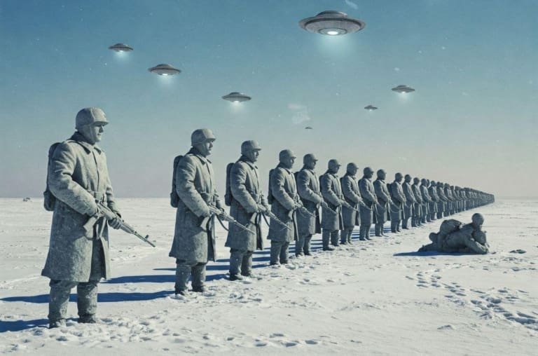 Relatório da CIA diz que aliens transformaram soldados em pedra