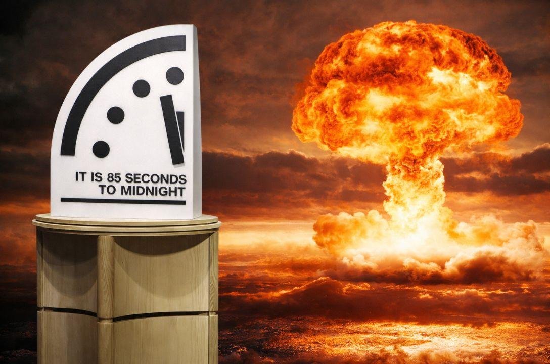 Relógio do Juízo Final é ajustado e fica mais perto de meia-noite