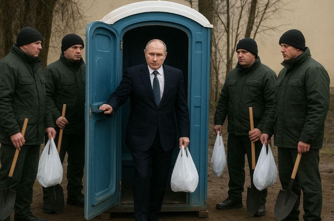 Seguranças de Putin têm uma missão nada agradável