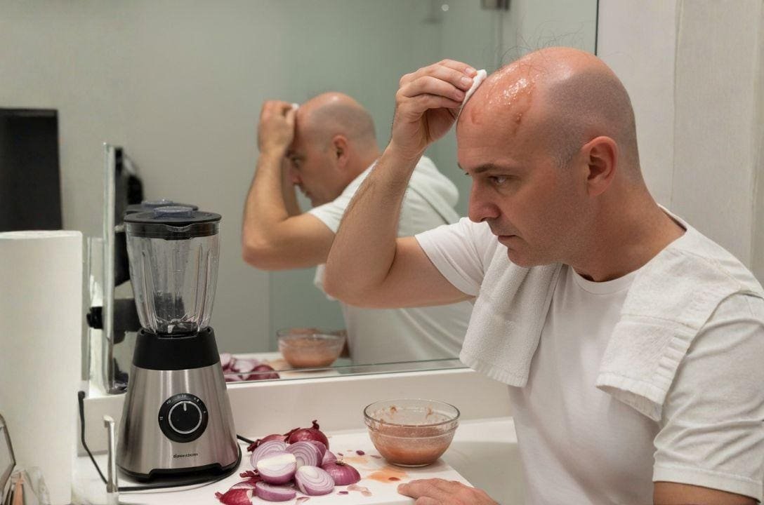 Suco de cebola faz o cabelo crescer? A ciência responde